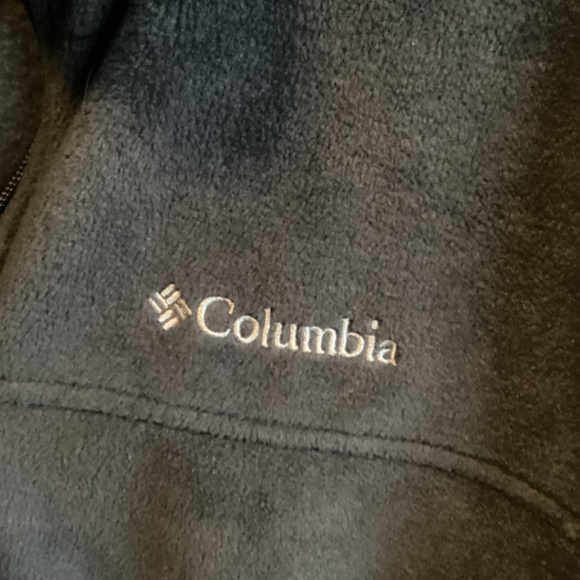 NWOT Men’s charcoal gray fleece Columbia jacket - Picture 2 of 7
